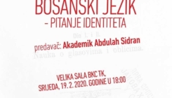 U Tuzli predavanje o temi 'Bosanski jezik-pitanje identiteta'