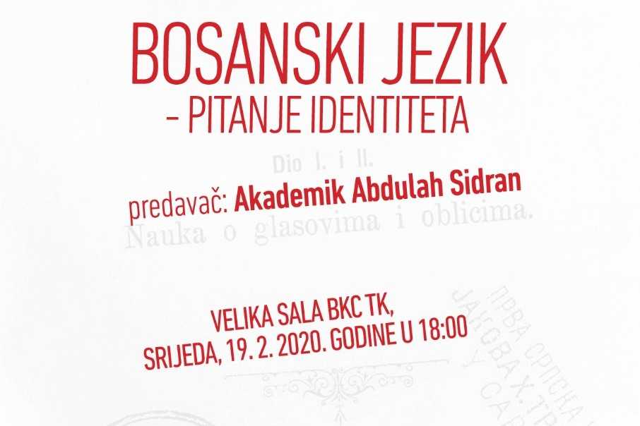 U Tuzli predavanje o temi 'Bosanski jezik-pitanje identiteta'