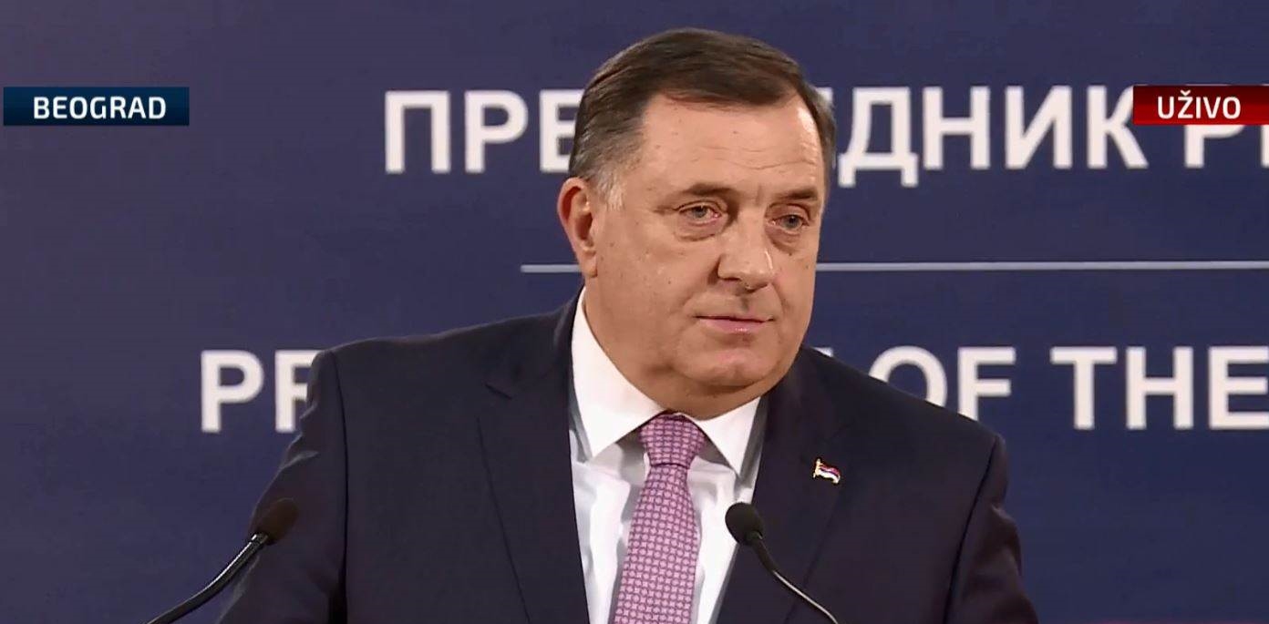 Milorad Dodik u Beogradu: Narod će odlučiti, tražit ćemo referendum