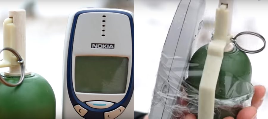 Eksperiment: Da li Nokia 3310 može da preživi eksploziju?