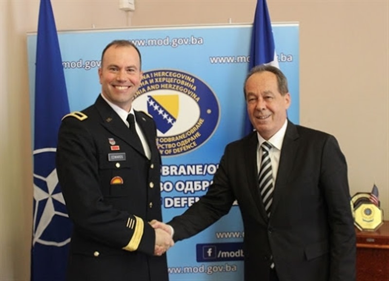 Ministar odbrane BiH Sifet Podžić razgovarao sa zapovjednikom Štaba NATO-a