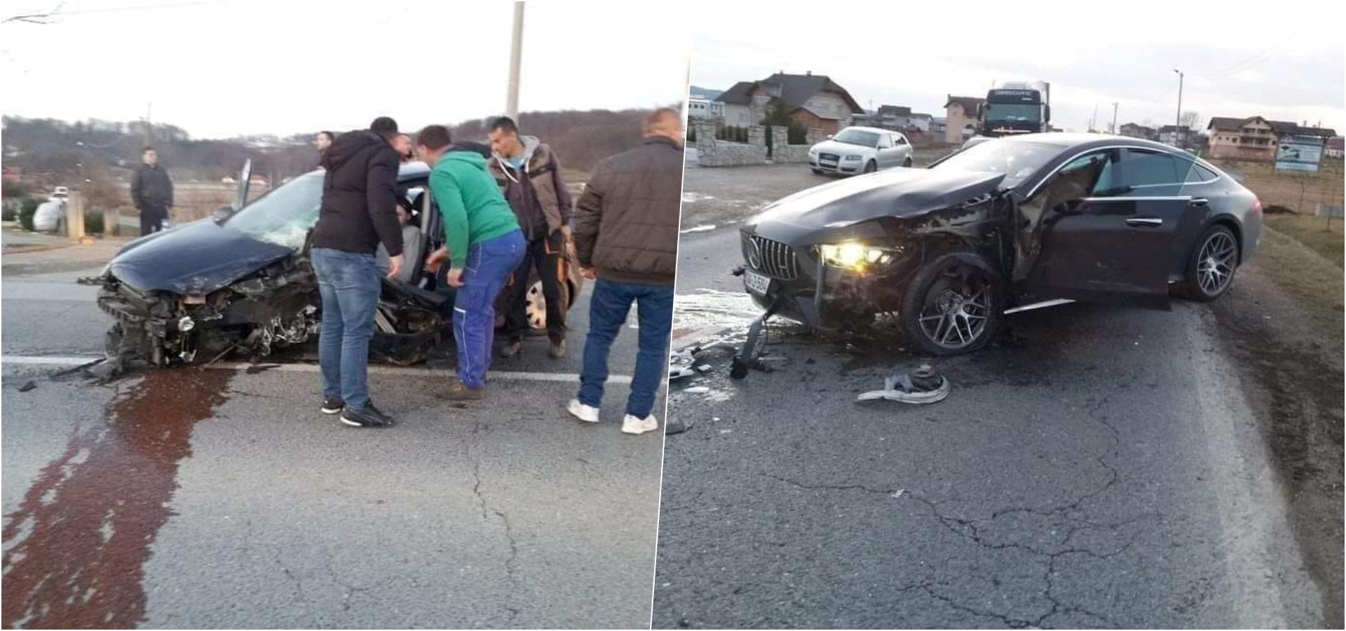 Četiri osobe povrijeđene u nesreći na putu Tuzla - Doboj