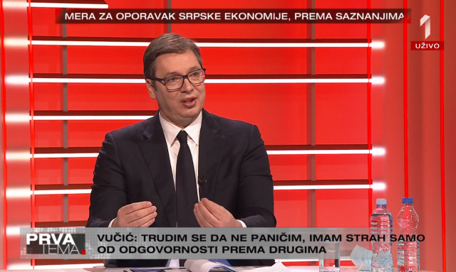 Vučić: Imamo spremne ekonomske mjere, razmišljamo i da svakom punoljetom damo po 100 eura