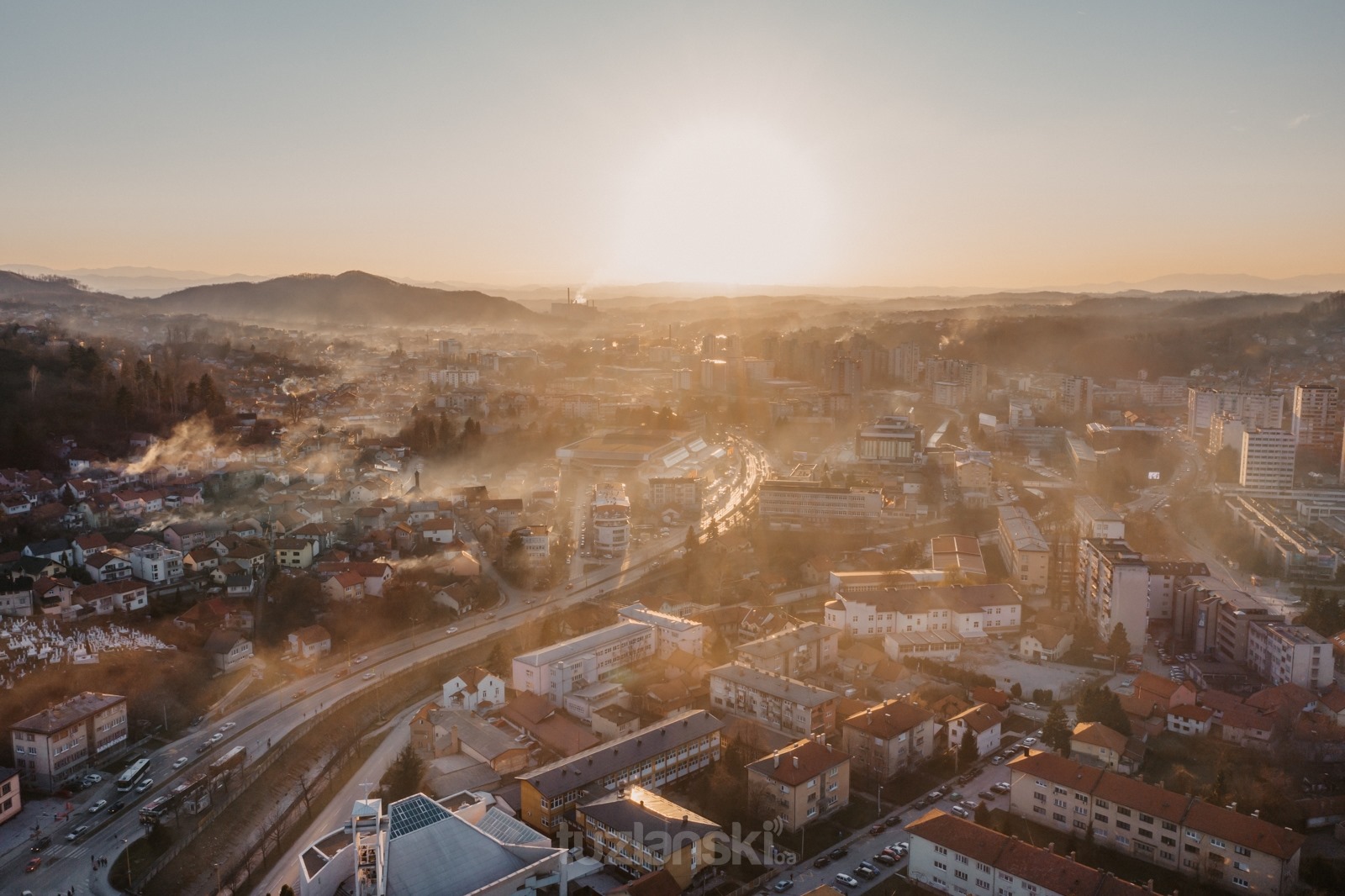 U Zenici, Živinicama i Tuzli zrak jutros nezdrav za stanovništvo