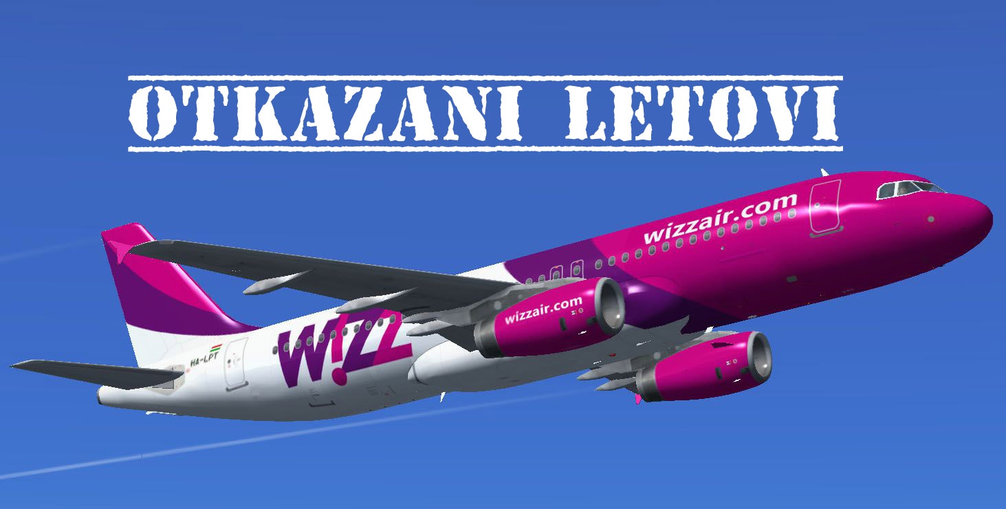 Wizz Air obustavio sve letove sa tuzlanskog aerodroma