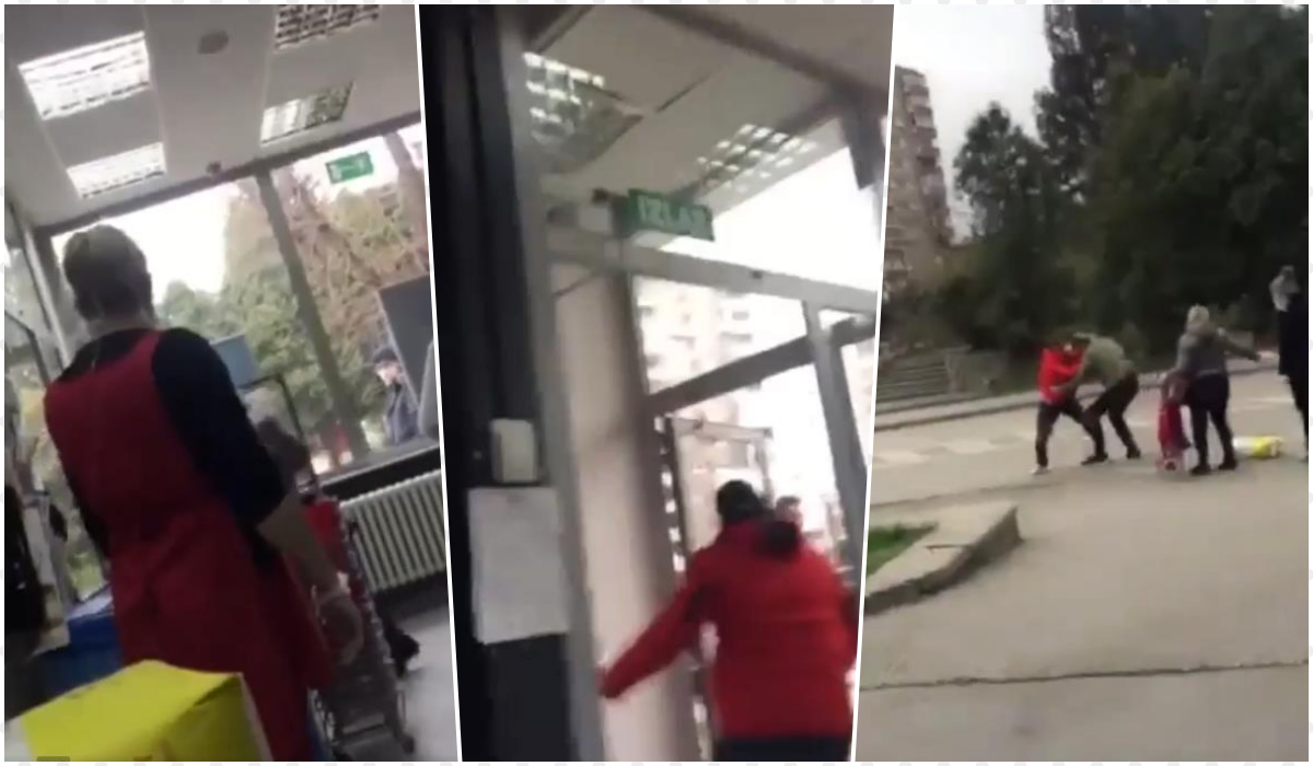 Fizički obračun u Zenici: Dvojica muškaraca se potukla zbog vreće brašna ispred Konzuma