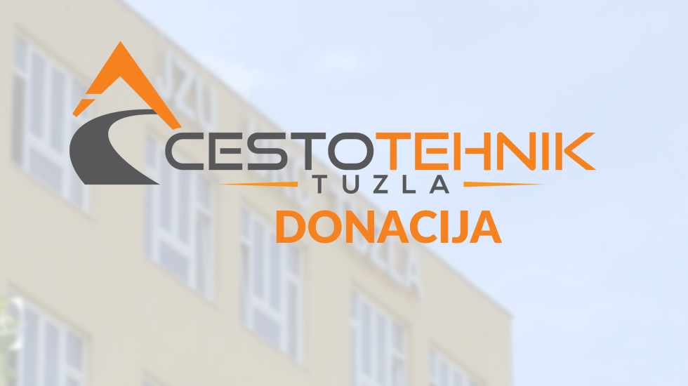 Cestotehnik d.o.o. donirao medicinsku opremu JZU UKC Tuzla