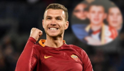 Džeko fotografijom iz djetinjstva oduševio navijače Rome