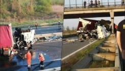 U teškoj nesreći u Hrvatskoj poginula jedna osoba: Na automobile padali točkovi za vozove