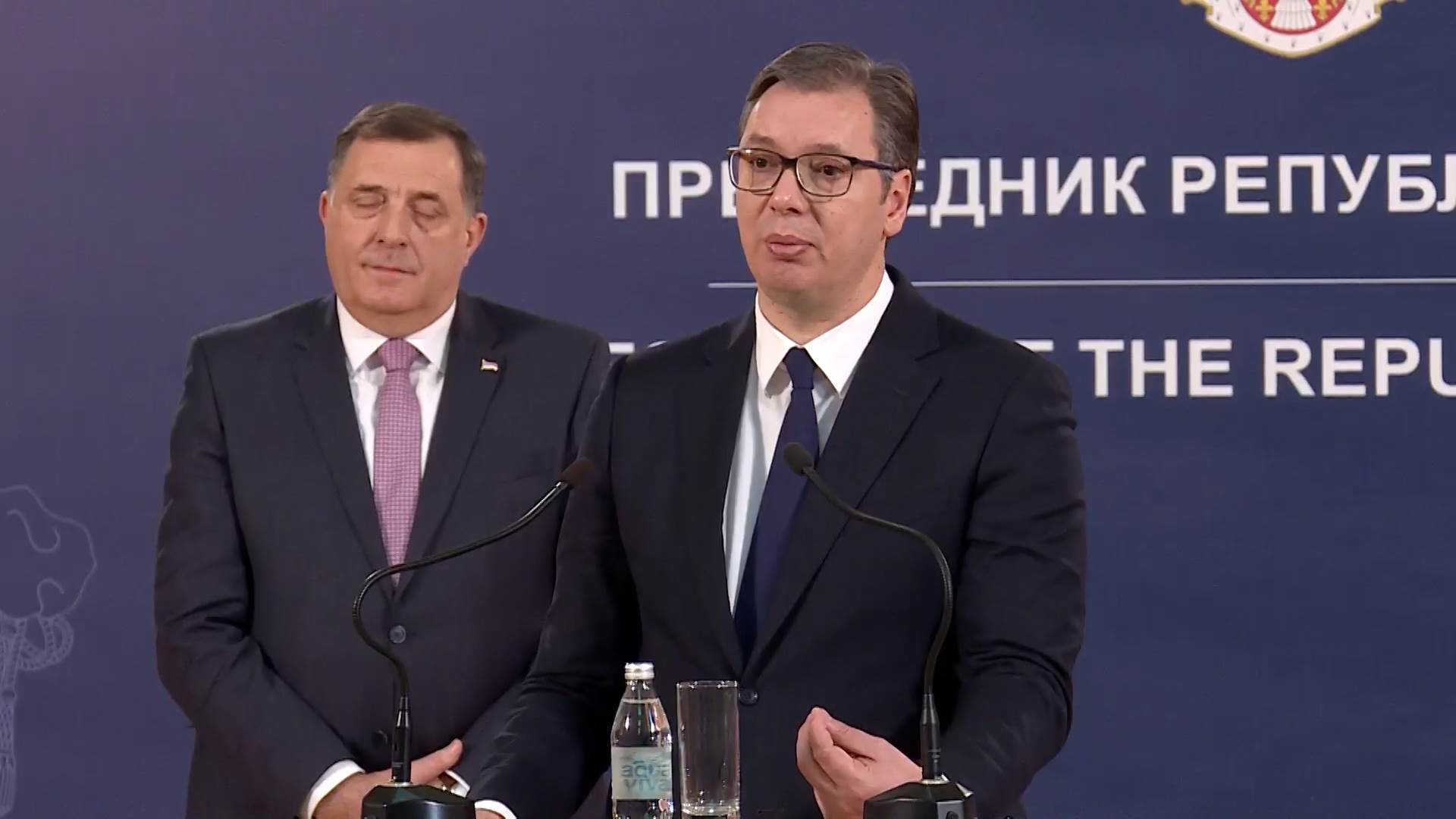 Sastanak Vučić - Dodik: Idućih dana još pomoći ide u RS