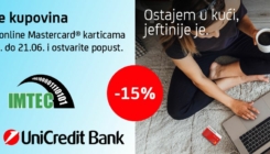 IMTEC i UniCredit Banka: 15% popusta na cijeli asortiman na IMTEC webshop-u