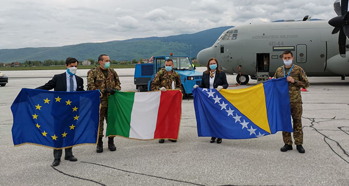 U Sarajevo stigli italijanski ljekari: Pomoć u prevenciji i sprečavanju širenja koronavirusa