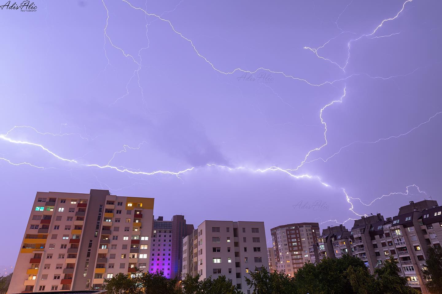 Žuto upozorenje zbog nevremena izdato za područje Tuzle