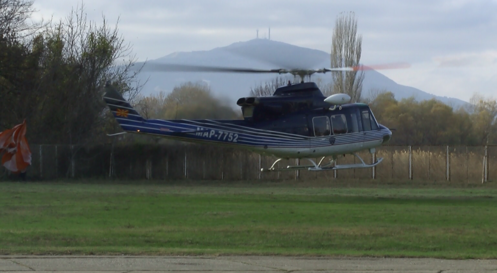 Srušio se policijski helikopter u Skoplju