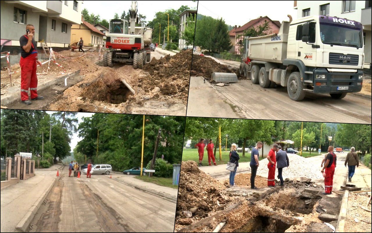 U toku sanacija komunalne i saobraćajne infrastrukture na Kojšinu, vrijednost radova 290.000 KM