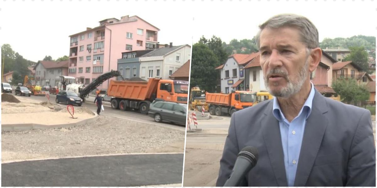 Tuzla: U toku sanacija i semaforizacija raskrsnice kod Livnice, vrijednost radova 385 hiljada KM