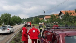 Volonteri Crvenog križa FBiH na terenu nakon poplava u Tuzlanskom kantonu