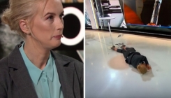 Švedska TV novinarka Stromstedt onesvijestila se tokom intervjua emitiranog uživo