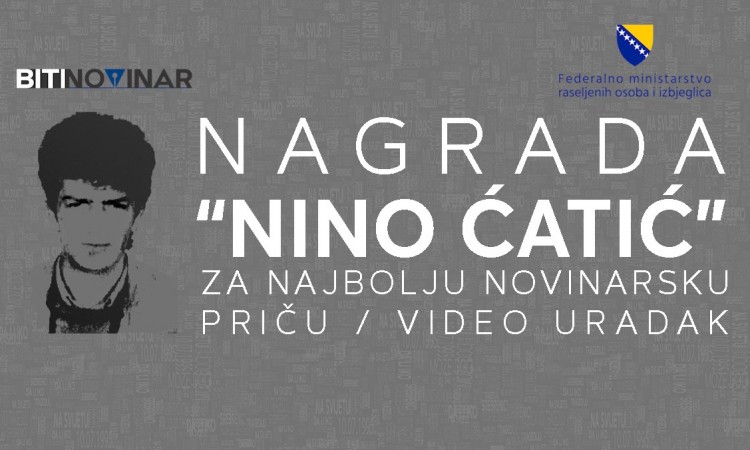 Udruženje 'Biti novinar': Prijave za dodjelu novinarske nagrade ''Nino Ćatić''