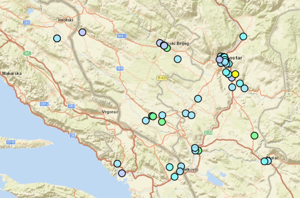 Snažiji potres pogodio Hercegovinu, osjetio se i u Hrvatskoj