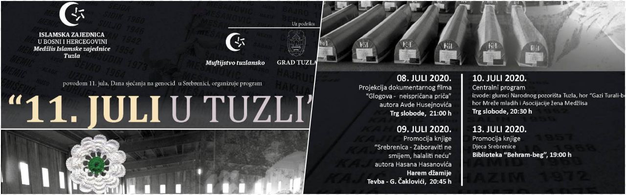 Projekcija filma na Trgu slobode i druge aktivnosti: MIZ Tuzla orgnizuje Dan sjećanja na genocid u Srebrenici