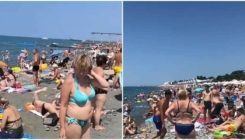 Velike gužve: Rusi okupirali plaže u Sočiju