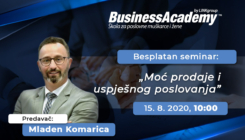 Prijavite se za besplatan seminar „Moć prodaje i uspješnog poslovanja” na BusinessAcademy