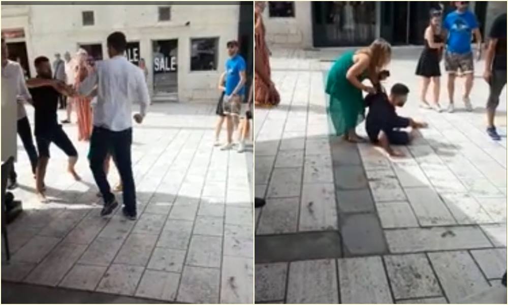 Incident u centru Splita: Francuski turist i konobar se potukli zbog neplaćenog računa