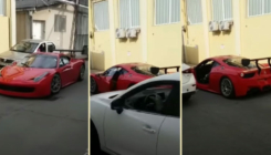 Trenutak nepažnje skupo će ga koštati: Parkirao Ferrari pa mu Mazda otkinula vrata...