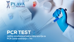 Plava poliklinika: Jedina ovlaštena privatna laboratorija za PCR Covid testiranje u TK