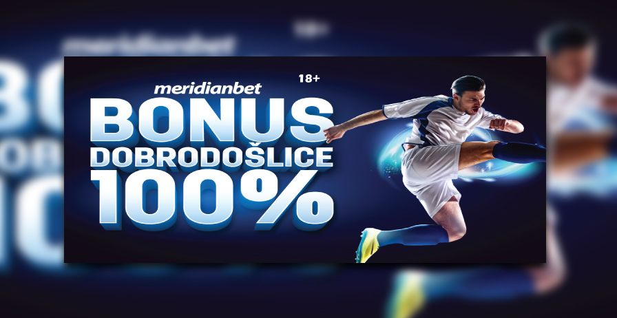 Meridianbet: Želiš li zagarantovanu zaradu? Specijalni bonus od 100% samo u Meridianu!