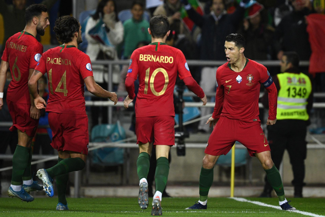Ronaldo nije igrao protiv Hrvatske, ali je nakon utakmice sišao sa tribina i odradio brzi trening