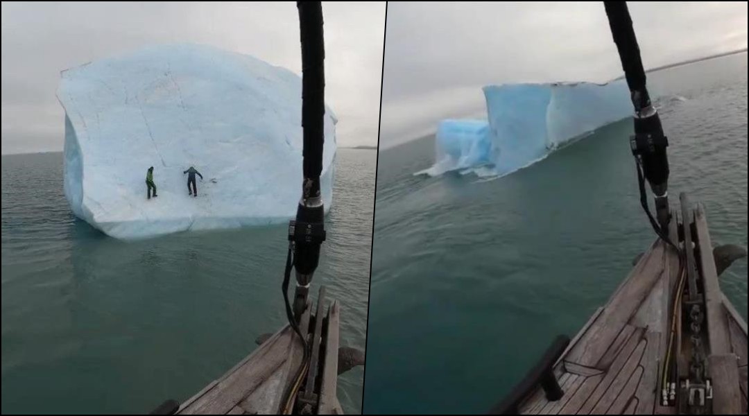 Pohod na santu leda zamalo završio tragično za članove ekspedicije "Pangea"