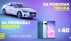 U Mozzartu osvoji Audi A3 Limo, a svakog dana te čeka i Samsung Galaxy S10