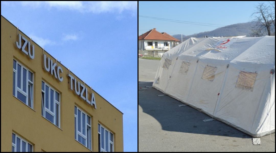 Tuzla: Od ponedjeljka se ukida trijažni punkt na glavnom ulazu u krug UKC-a