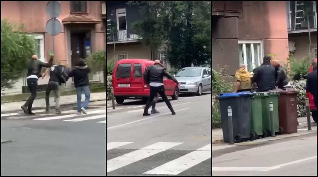 Zagreb: Muškarac nasred ulice pretukao mladića, prolaznici nijemo posmatrali šta se dešava