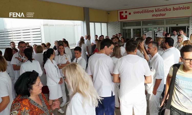 FBiH: Doktori medicine i stomatologije izlaze na proteste