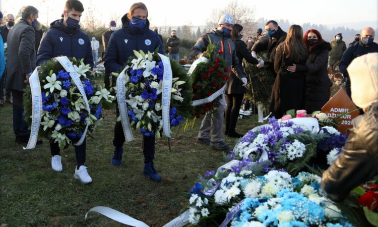 Sahranjen predsjednik FK Željezničar Admir Džubur