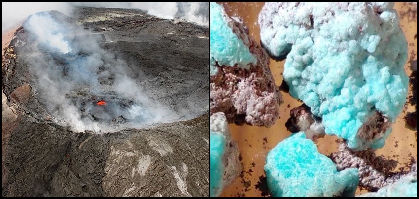 Naučnici otkrili novi neobičan mineral u grotlu vulkana