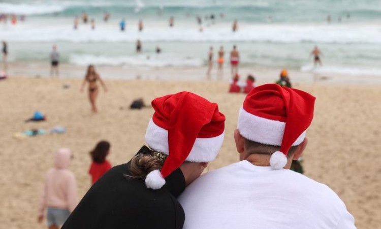 Tradicionalna božićna destinacija, australska plaža Bondy, skoro prazna