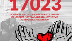 Pomoć za Hrvatsku: Jučer više od 32.000 poziva na humanitarni broj