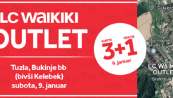 Tuzla: 3+1 u subotu u LC Waikiki outletu!