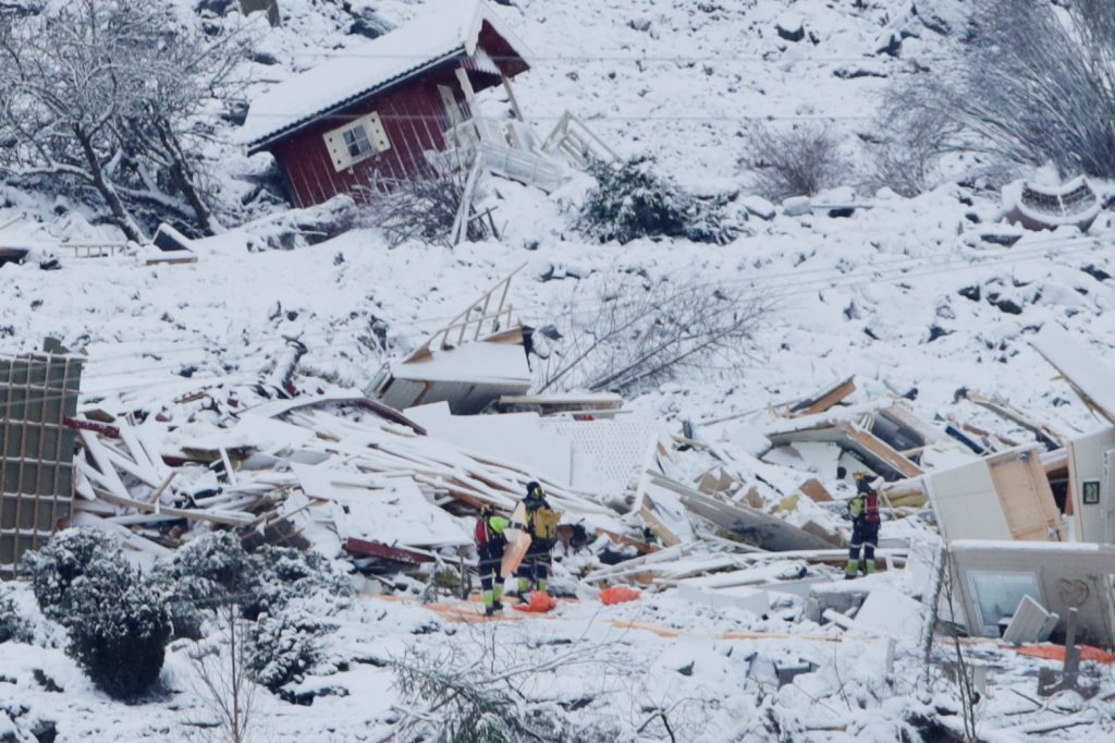 Klizište u Norveškoj odnijelo više zgrada, traga se za devet osoba