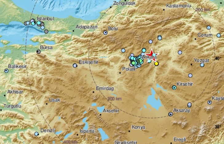 Tursku pogodio zemljotres magnitude 4.7 stepeni po Rihteru