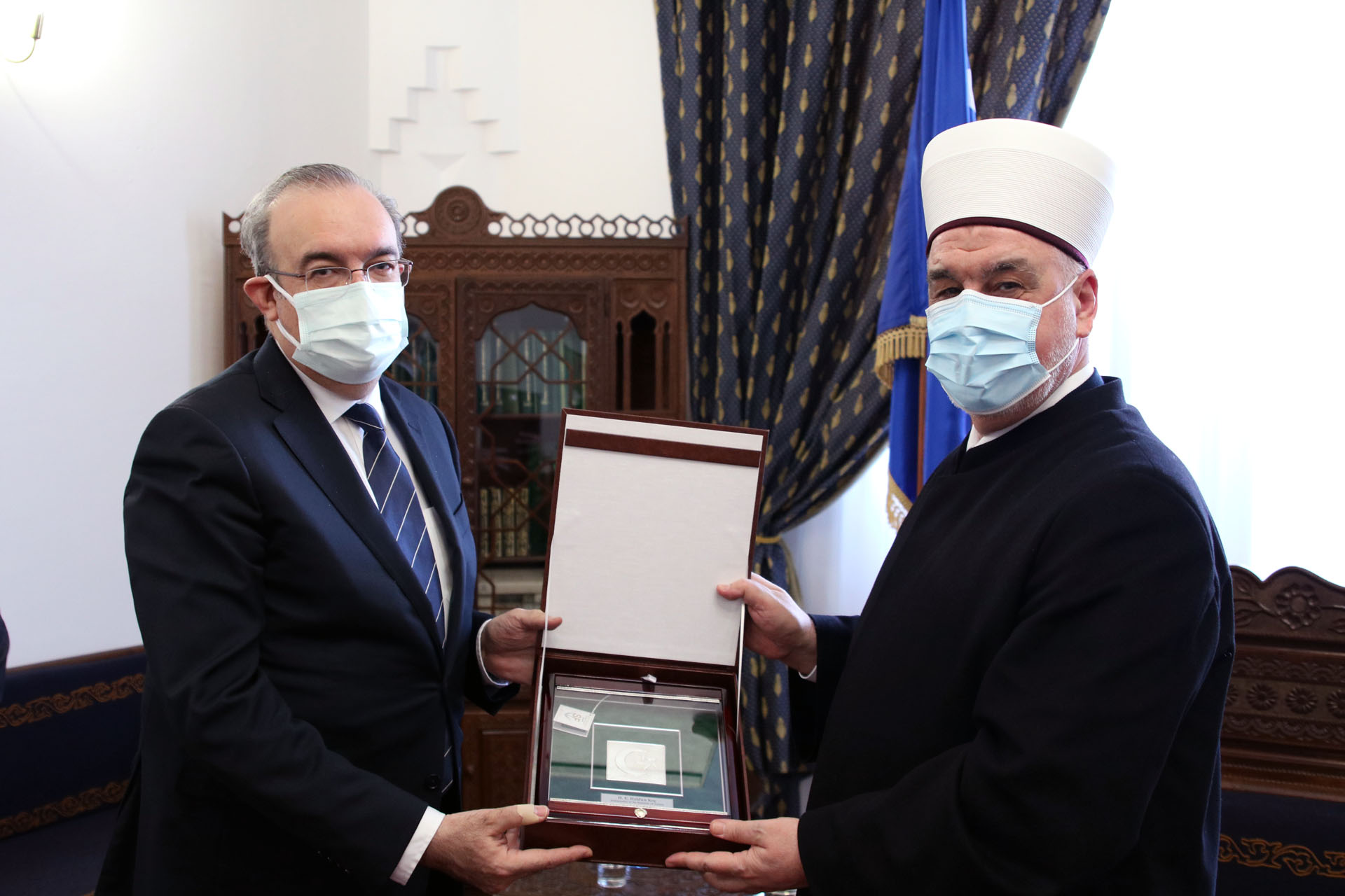 Reisu-l-ulema IZ u BiH primio u oproštajnu posjetu ambasadora Republike Turske