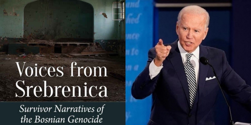 Joe Bidenu uručena potpisana knjiga "Glasovi iz Srebrenice"