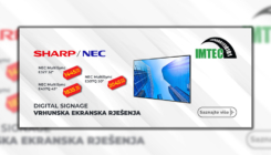 Digital signage: Vrhunska Sharp / NEC rješenja