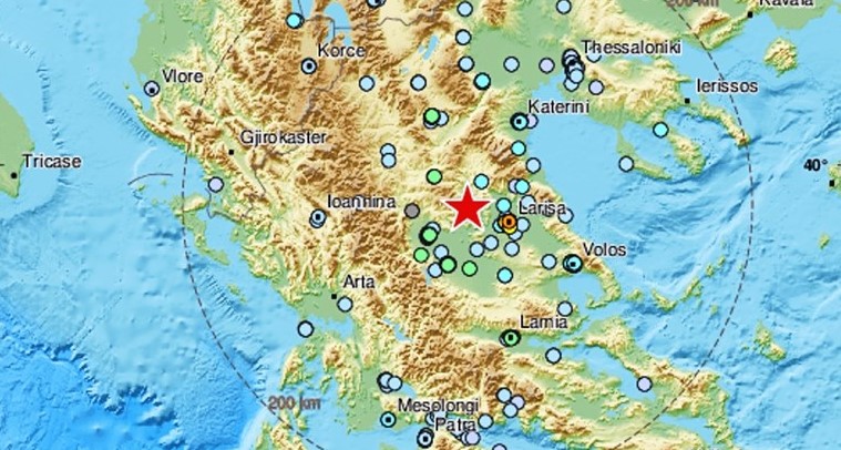 Novi jak zemljotres u Grčkoj, magnituda je 5.1