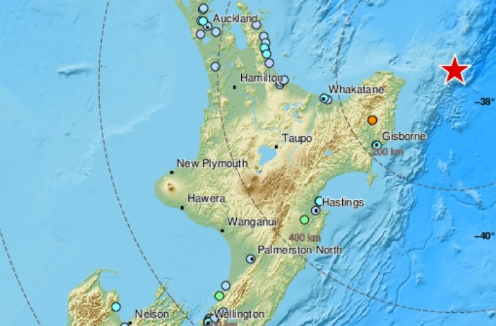 Potres magnitude 6.9 pogodio je Novi Zeland, izdano upozorenje za cunami