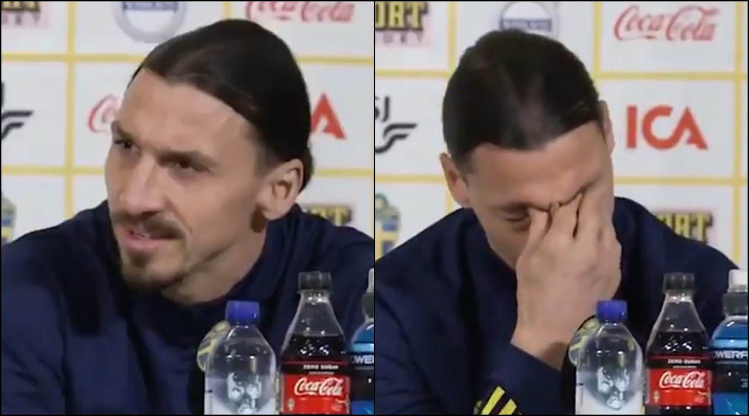 Zlatan Ibrahimović zaplakao na konferenciji za novinare nakon pitanja o porodici